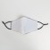 A fabric mask with adjusting ties, protective "art"