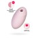 Vacuum-wave contactless stimulator of the Satiffyer Vulva Lover 3 clitoris, silicone, pink color