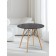 DT-957 table, diameter 80 cm, black