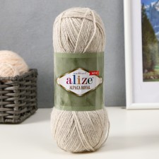 ALPACA Royal new yarn 15% alpaca, 30% wool, 55% acrylic 250m/100g (152)