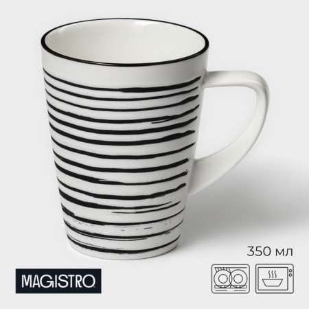 Porcelain mug Magistro Hypnose, 350 ml