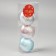 Jewelry decoration "Snowflake Medallion" (set of 3 pcs) Tenderness, 5.5 cm, mix