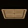 Causteen with PDU 60407/1 LED 144W Dimmer 3000-6000k white 50x50x8 cm Bayerlux