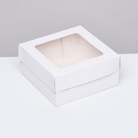 Confectionery packaging, white, 17 x 17 x 8 cm-1