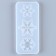 Form Silicone universal "Snowflake" 3 in 1, size: from 2.4 to 3 cm