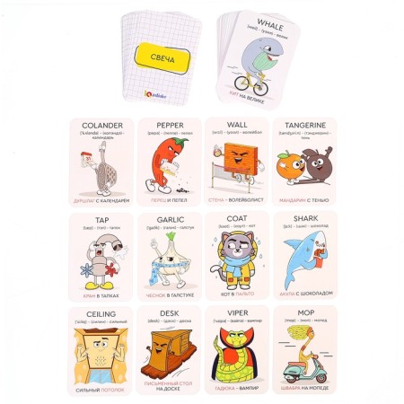 Developing set "Mnemes. English ", 3+-1