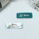 Invisibility for hair "Adeli" (set 2 pcs) matte straight, 5 cm, green