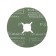 Fiber circle MATRIX 73904, P80, 115x22 mm, width 0.5 mm, 5 pcs.