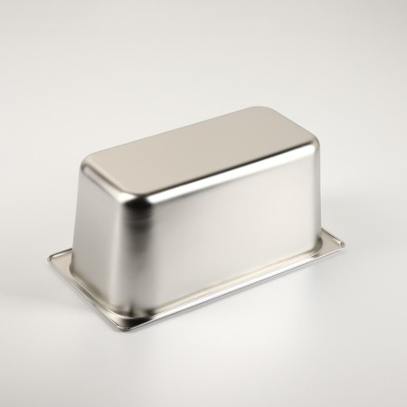 Gastrootiness 1/3 of stainless steel, 150 mm, 32.5 × 17.6 × 15 cm, thickness 0.8 mm-1