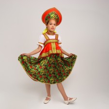 Russian suit for the girl 