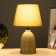 Daniela table lamp E27 40W green-gold 20x20x32 cm