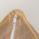Organizer for storing linen of the share "Goose foot", 24 compartments, 30 × 33 × 10 cm, beige color