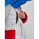 Ski jacket female winter, size 46, red color