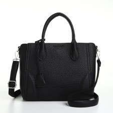 Bag Textura, 25*7*21, OD with zipper, regure belt, black