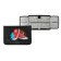Penal 1 section, 140 x 205 x 38 mm, 2 folding strips, calligrata 30p32_2v "sneakers", laminated cardboard