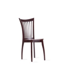 Victoria-Z chair, beech, color painting dark walnut