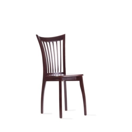 Victoria-Z chair, beech, color painting dark walnut