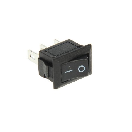 Clivant switch Rexant RWB-102, 250 V, 3A (3C), On-on, Micro, Black