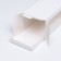 Box for roll with a window, white 27.5 x 11 x 10 cm. Confectionery packaging