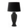 Elga table lamp E27 40W black 28x28x44cm Risalux