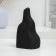 Figure - Ghost Ghost Black with painting, 15cm