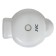 JVC JK-MB035, Electric Wafer, 400 W, D = 12 cm, anti-stick coating, white