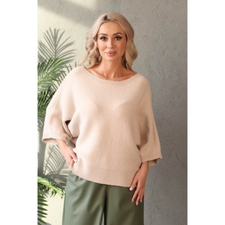 Female jumper, size 42, beige color-8