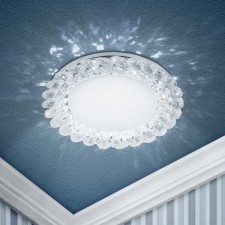 Lamp Built -in era DK84, IP20, 15W, 120 mm, chromium color/transparent