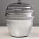 Table lamp "Servtos" E14 40W silver 22x22x34cm