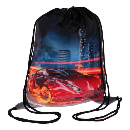 A bag for shoes 420 x 340 mm, Calligrata MSO-5C, (soft polyester, density 210D), "Auto in fire"-1