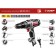Drill screwdriver bison dsh-m3-500-2, 500 watts, 500-1800 rpm, 2 speeds, cord 5 m