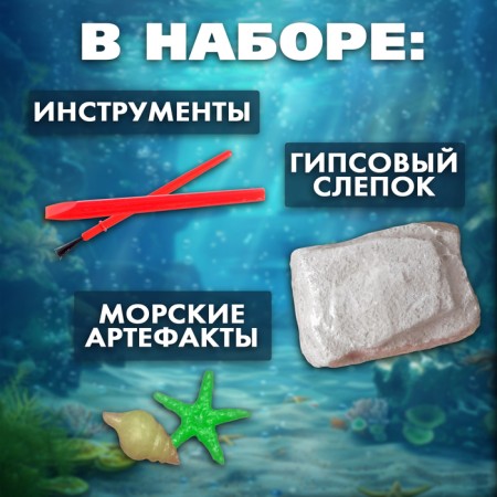 Set for excavations "Treasures of the Ocean"-1