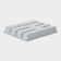 Tray for cutlery, 5 departments, 25.5 × 30.7 × 4.6 cm, color gray color