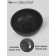 Haller shell Uperwood Belfast is round, concrete, graphite color