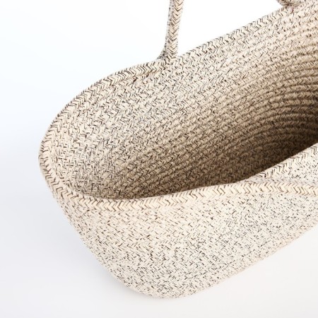 Bag-touut without fastening, gray color-3