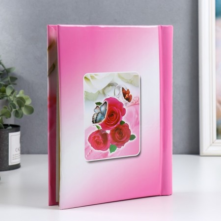 Photo album magnetic 20 sheets "Flowers" mix-2