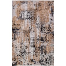 Rectangular carpet IPEK MEKIK ERVA, size 200x300 cm, Gray/terra color