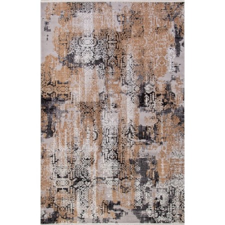 Rectangular carpet IPEK MEKIK ERVA, size 200x300 cm, Gray/terra color