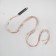 Girlynda "Horse tail" 8 threads of 2 m, IP20, copper thread, 160 LED, warm white glow, usb