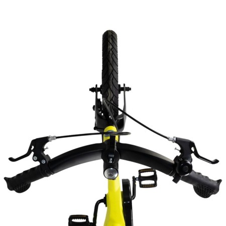 Bicycle 16 ’’ maxiscoo Space Deluxe, color yellow matte-5
