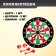 Darts "well -aimed throw", on Velcro