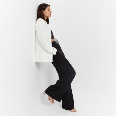 Women's jacket Minaku: classic color white, rr 48-12