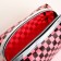 Lightning cosmetic bag, black/pink color