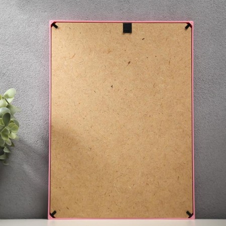 Photo frame plastic L-5 21x30 cm Pink mix (plastic screen)-7