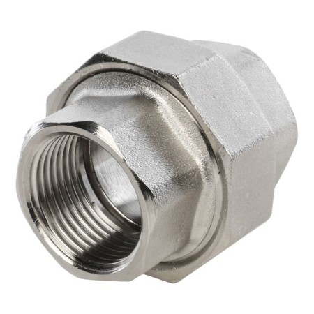 Detacible connection Stout SFT-0034-000001, 1 ", VP," American ", nickelled brass-3