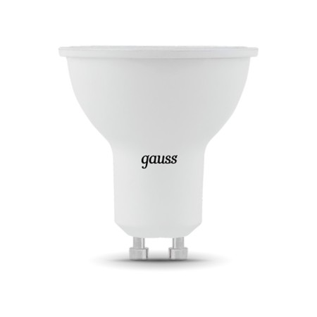 LED LED BLACK 5W MR16 3000K TEPP. Bel. GU10 500LM GAUSS 101506105-1