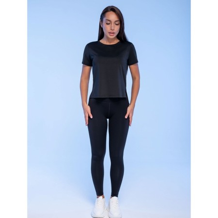 Sports T -shirt Feminic, size l, black color-4
