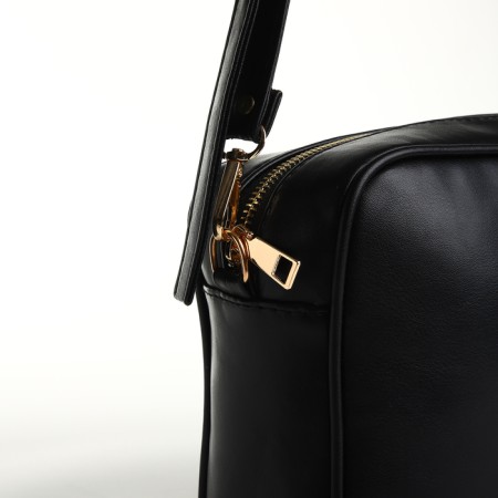 Women's bag over the shoulder Textura, small, black color-4