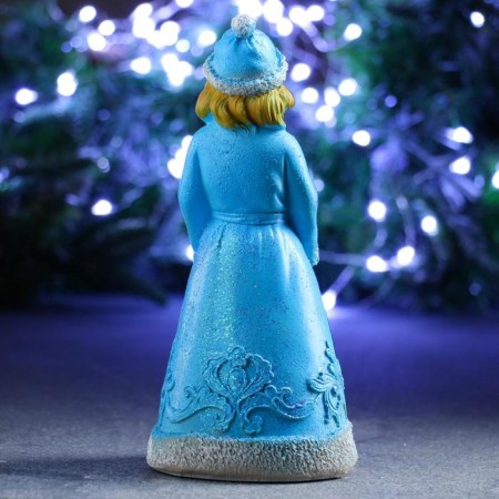Figure "Snow Maiden" Blue caftan, 9x10x23cm-2