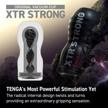 Masturbator Unrealistic Tenga Original Vacuum Cup Extra Strong-2
